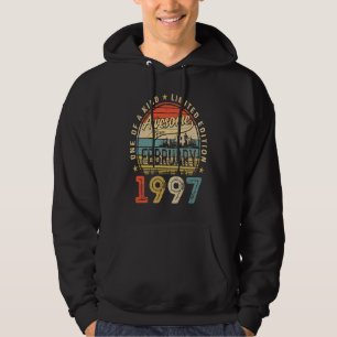 Awesome Since February 1997 26 Years Old 26th Birt Hoodie