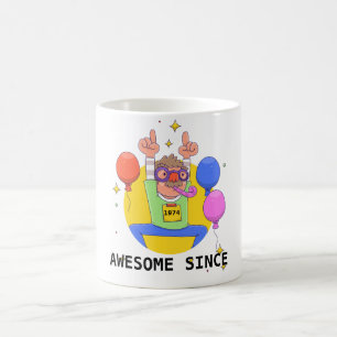 AWESOME SINCE  FUNNY DAD COFFEE MUG