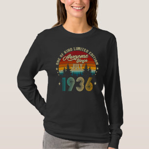 Awesome Since July 1936 86th Birthday  86 Years Ol T-Shirt