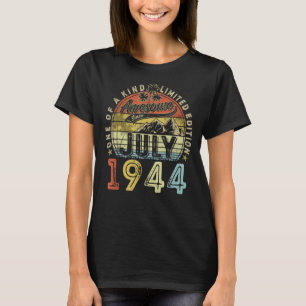 Awesome Since July 1944 79 Years Old 79th Birthday T-Shirt