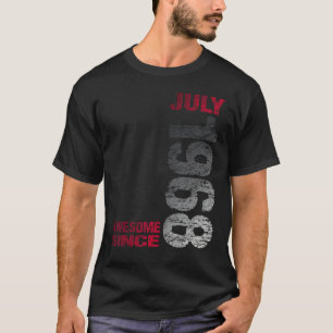 Awesome since July 1968 55th Birthday Born 1968 T-Shirt