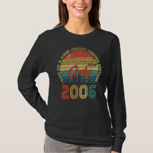 Awesome Since July 2006 Vintage 16th Birthday T-Shirt