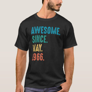 Awesome Since May 1966 Birthday T-Shirt