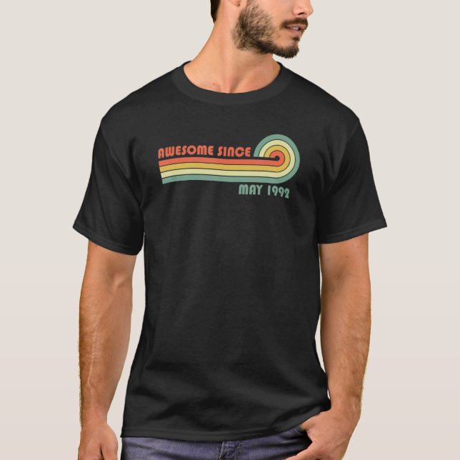 Awesome Since May 1992 1 T-Shirt (Front)