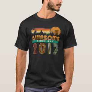 Awesome Since May 2019 5th Year Anniversary Couple T-Shirt