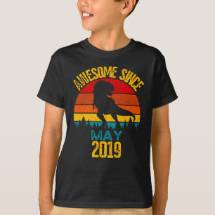 Awesome Since May 2019 T Rex Dino T-Shirt