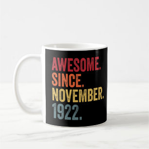 Awesome Since November 1924 97th Birthday 97 Year Coffee Mug