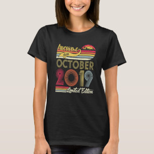 Awesome Since October 2019 3rd birthday 3 Years Ol T-Shirt