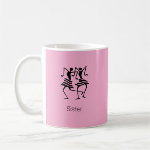Awesome Sister Celebration Dancers Coffee Mug
