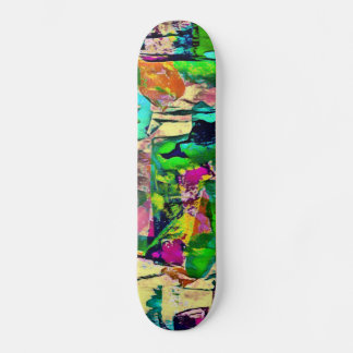 Awesome skateboard cool colors