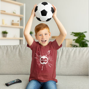 Awesome Soccer - Put Your Kids Name on A Soccer T-Shirt