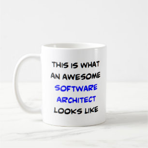 awesome software architect coffee mug