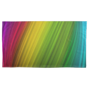 Awesome Spectrum of Rainbow Colors Pillowcase