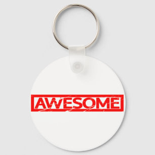 Awesome Stamp Keychain