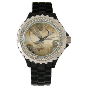 Awesome steam dragonflies watch