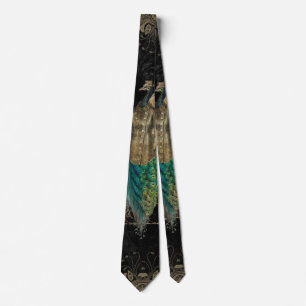 Awesome steampunk peacock tie