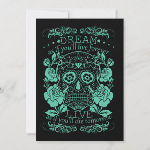 Awesome Sugar Skull irish  t-Shirts