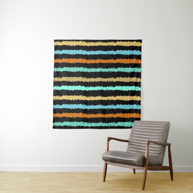 Awesome Summer Pattern Tapestry (In Situ)
