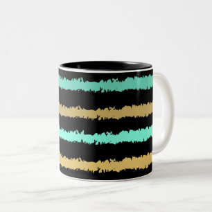 Awesome Summer Pattern Two-Tone Coffee Mug