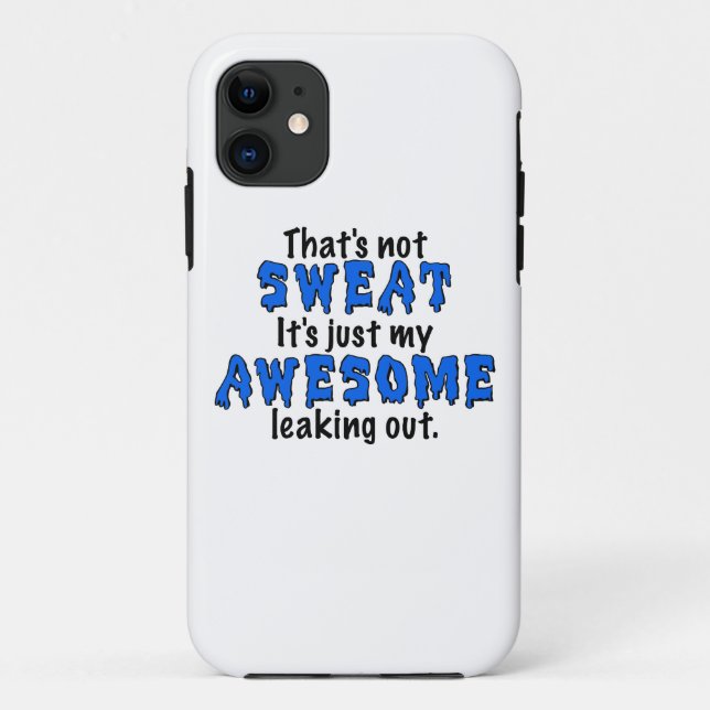 Awesome Sweat Case-Mate iPhone Case (Back)