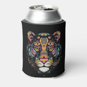 Awesome Tiger Head  Can Cooler