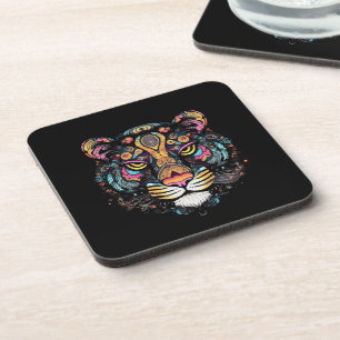 Awesome Tiger Head Coaster