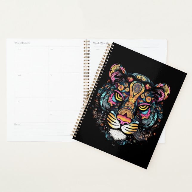 Awesome Tiger Head  Planner (Display)