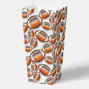 Awesome tiled football sports pattern favor box