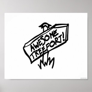 Awesome Treefort Sign