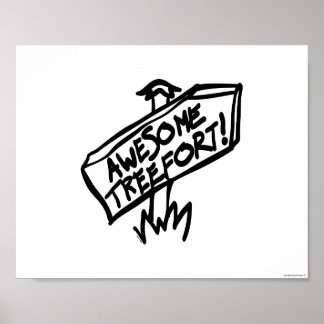 Awesome Treefort Sign