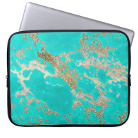 Awesome trendy modern faux gold glitter marble
