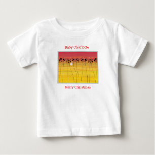 Awesome Tropical Sunset Baby T-Shirt