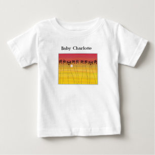 Awesome Tropical Sunset Baby T-Shirt