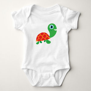 Awesome Turtle Baby Bodysuit