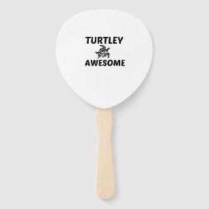 AWESOME TURTLE HAND FAN