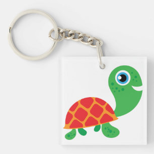 Awesome Turtle Keychain