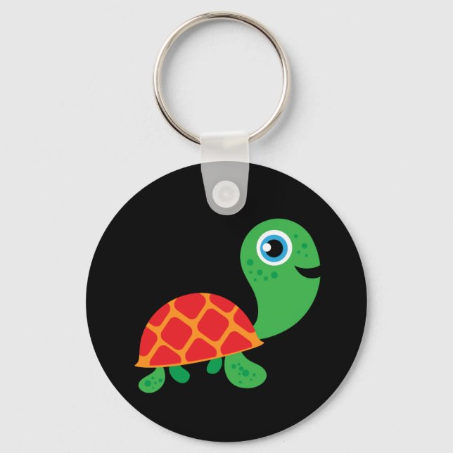 Awesome Turtle Keychain (Front)