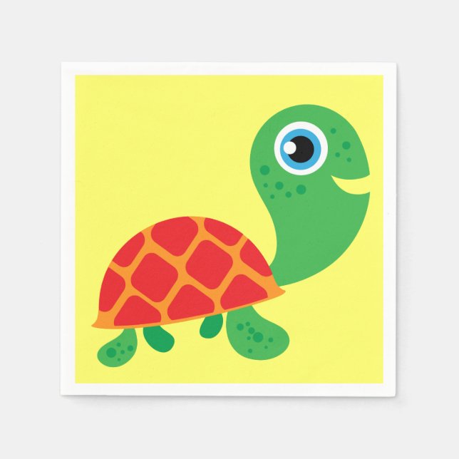 Awesome Turtle Napkin (Front)