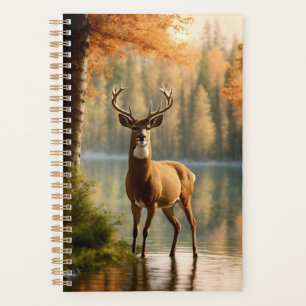 Awesome Twelve Point Buck in Autumn Waters Planner