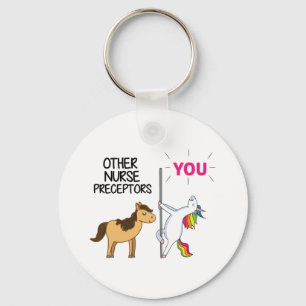 Awesome Unicorn Gift  For Nurse Preceptor   Keychain