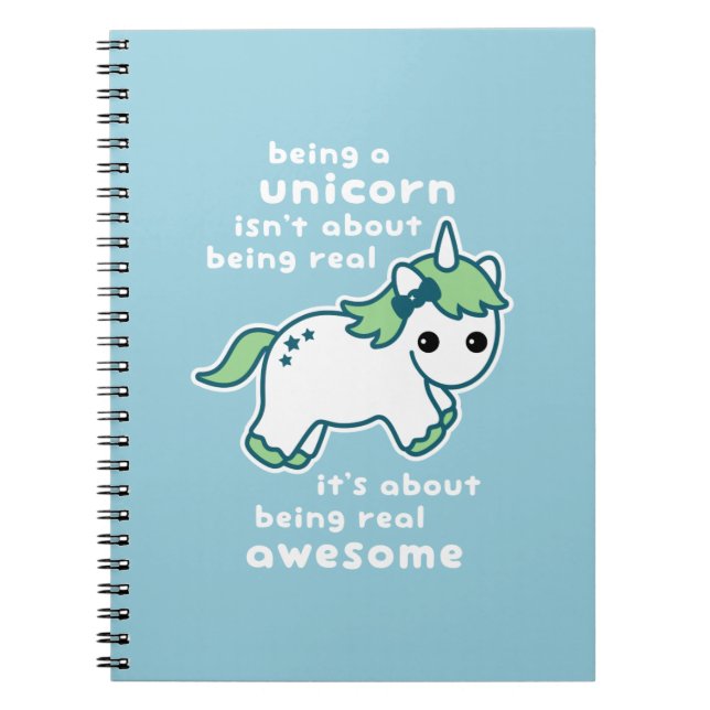 Awesome Unicorn Notebook (Front)