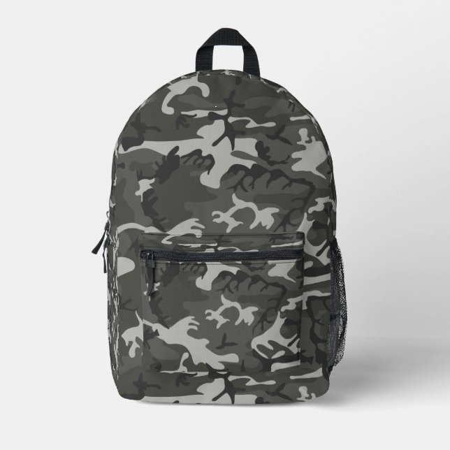 Awesome Urban Cameo Pattern Cool Printed Backpack (Front)