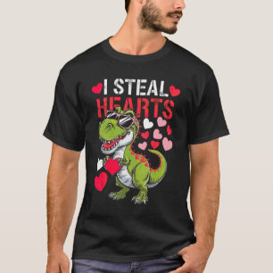 Awesome Valentine's Gift - "I Steal Hearts" Dino T-Shirt
