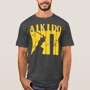 Awesome Vintage Aikido Designs  Present Gift Premi T-Shirt