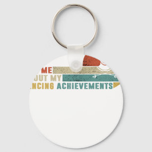 Awesome Vintage Fencing Gift T-Shirt for Proud Fen Keychain