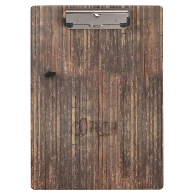 Awesome Wood Clipboard (Front)