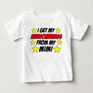 Awesomeness From Mimi Baby T-Shirt