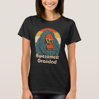 Awesomest Grandad Fathers Day Grandkids Parents T-Shirt