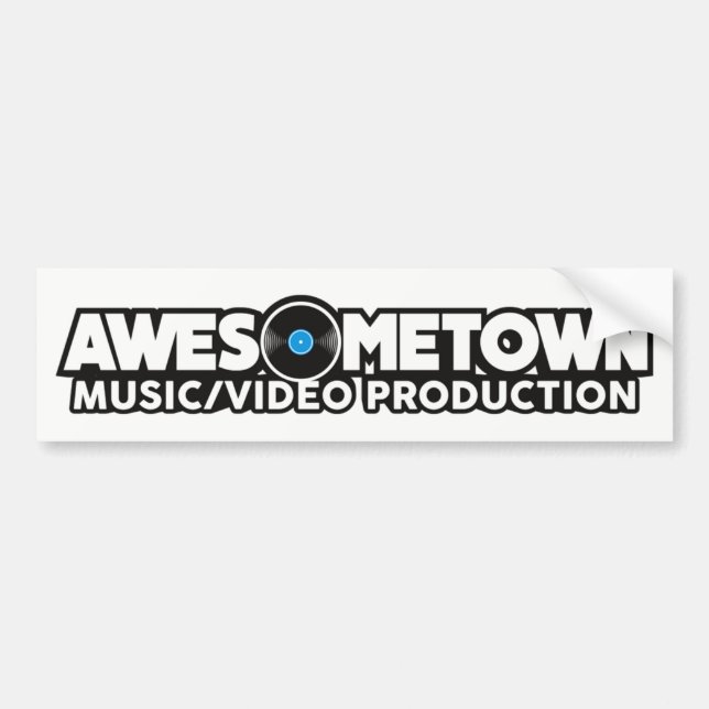Awesometown Bumper Sticker (Front)