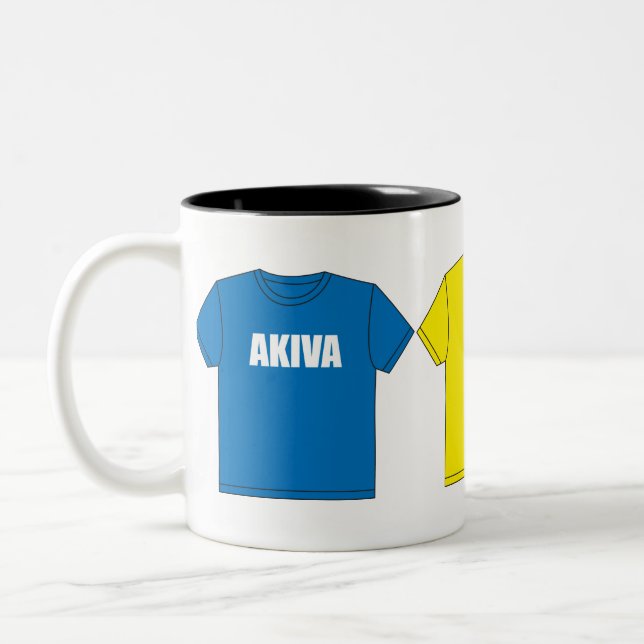 Awesometown Two-Tone Coffee Mug (Left)